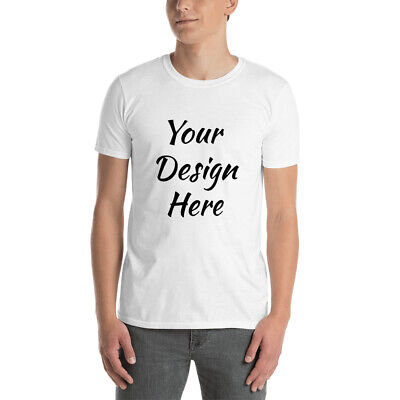 Make Your Own CUSTOM MADE Shirt to ORDER Upload Your design shirt Text or  Image | eBay